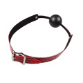 Red Ball Gag Adult Bdsm Leather Bandage Online Shopping Shameless Sex Toy